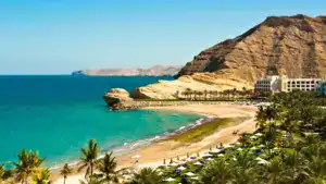 oman coast landscape