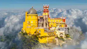 national palace of pena sintra region lisbon portugal